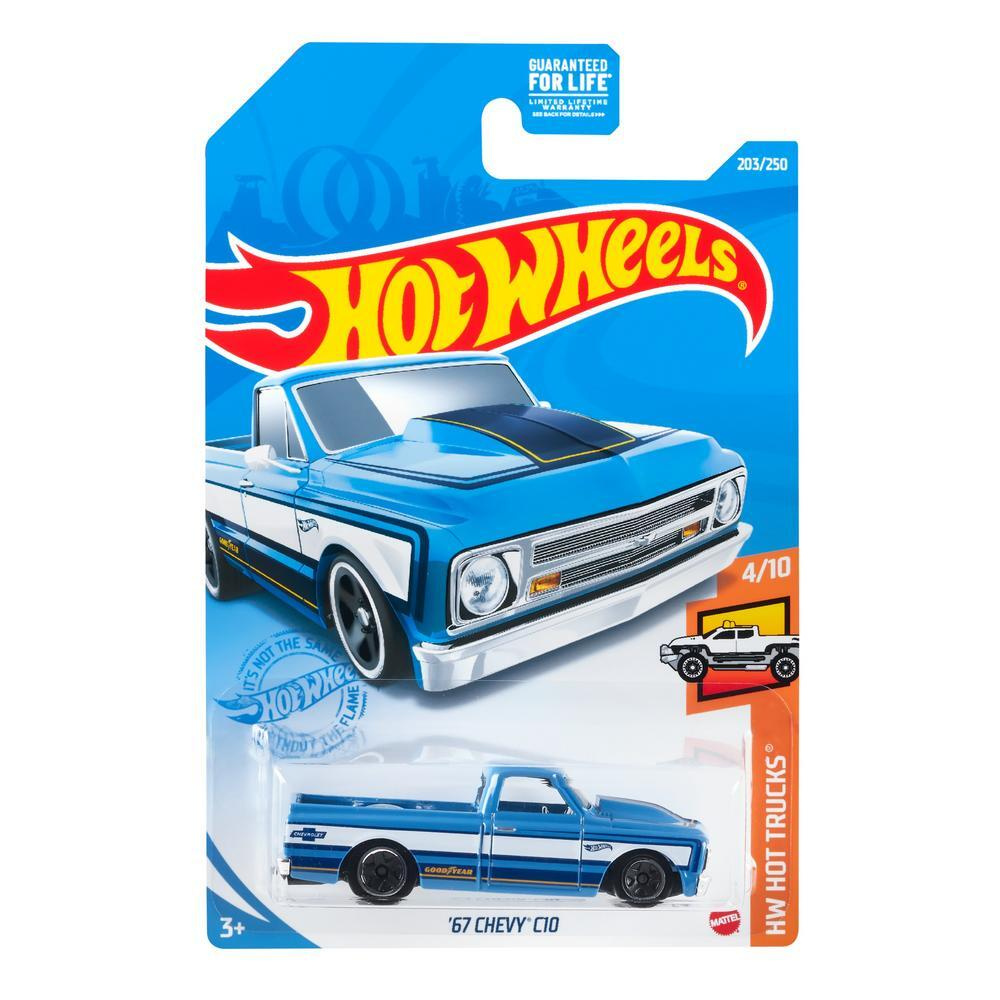 GRY91 Машинка металлическая игрушка Hot Wheels коллекционная модель 67 CHEVY C10  #1