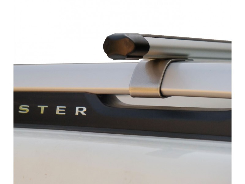 Багажник РЕНО Дастер с 2021 года / Renault Duster - дуга аэро-эконом 50мм / silver опоры ULTRA-BOX  #1