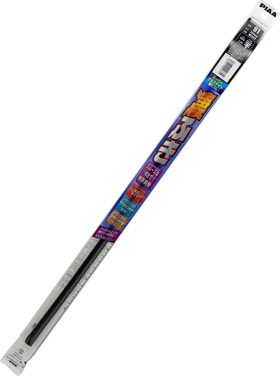 Резинка PIAA с графитовым покрытием для щеток стеклоочиcтителя ОЕМ 17"/430 мм, профиль 8,6мм  #1