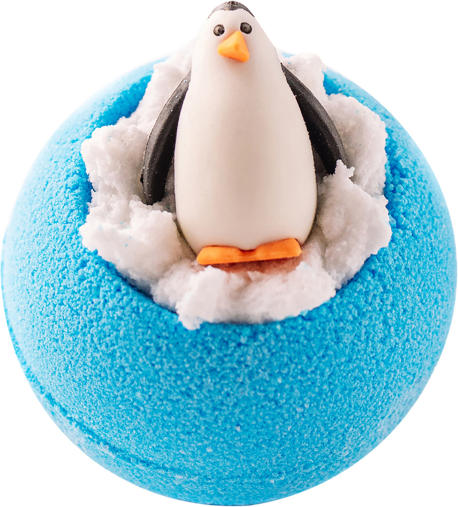 BombMaster - Набор 10 шт бомбочка для ванны бурлящий шар с игрушкой "Пингвин", гейзер 10 по 130 гр шипучка. #1