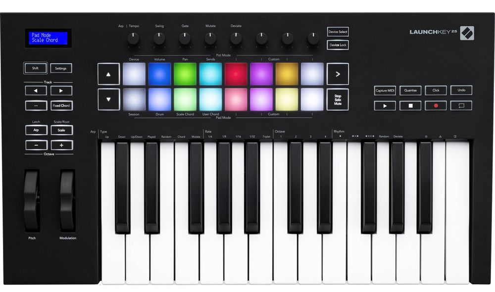 MIDI-контроллер NOVATION LAUNCHKEY 25 MK3 #1