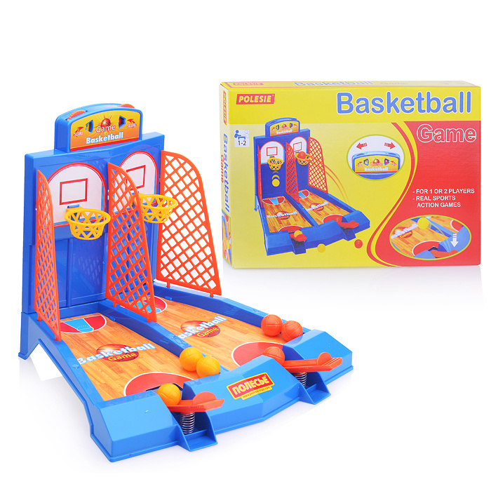 Настольная спортивная игра "Баскетбол" для 2-х игроков (в коробке)  #1