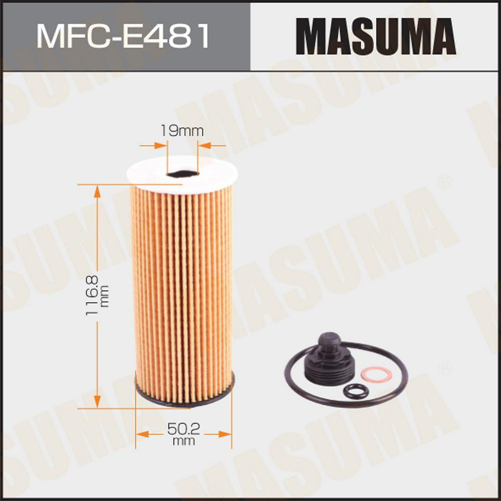 Masuma Фильтр масляный арт. MFCE481 #1