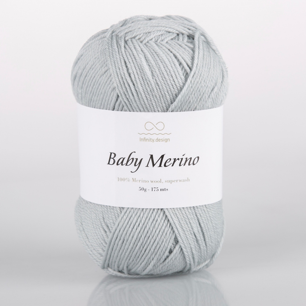 Пряжа для вязания Infinity Design Baby Merino (6521 Light Petrol) 6 мотков #1