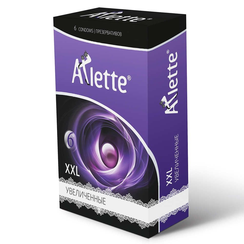 Презервативы увеличенные Arlette XXL 1 уп (6 шт) #1