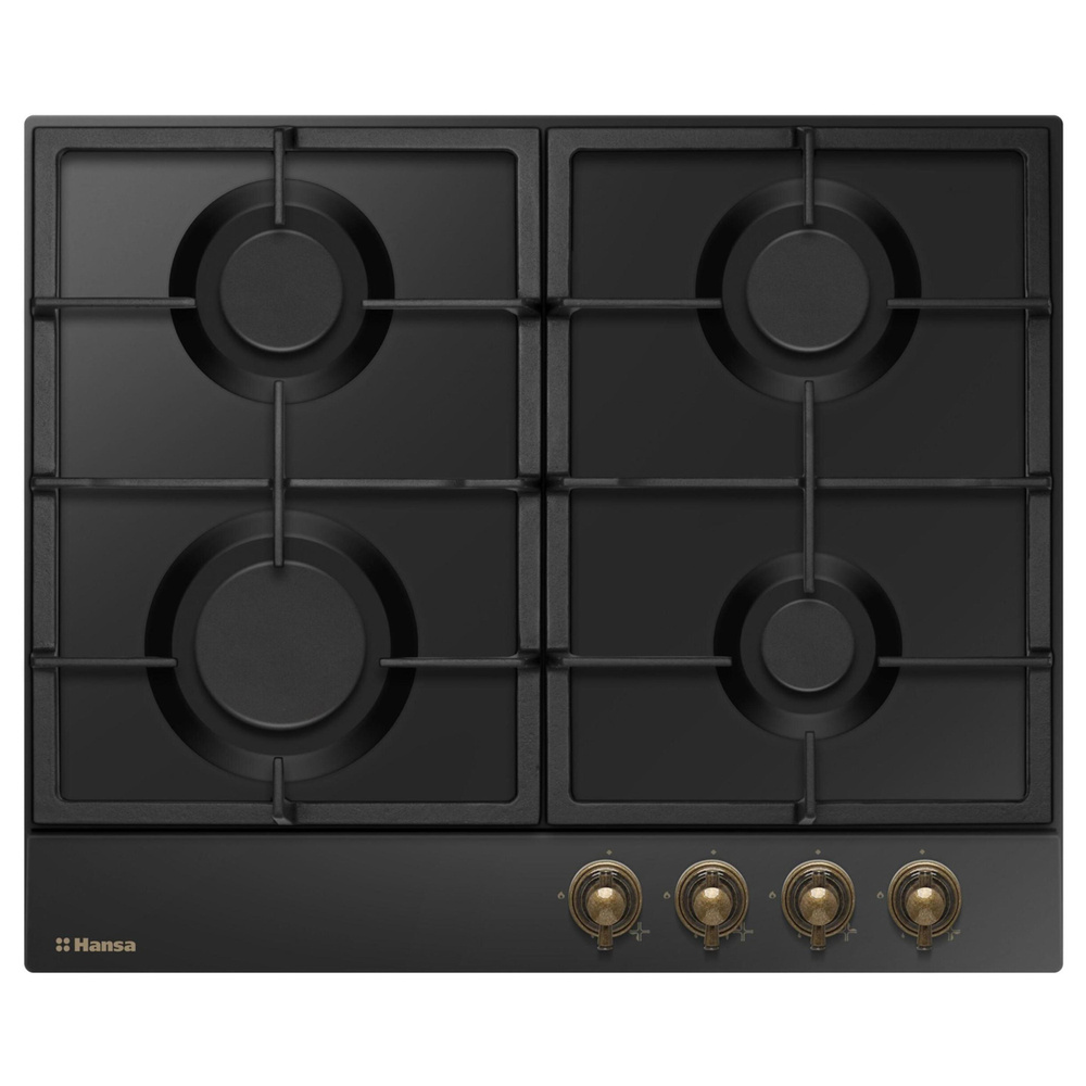 Газовая варочная панель Hansa BHGA630390, встраиваемая, 60 см, газ ...