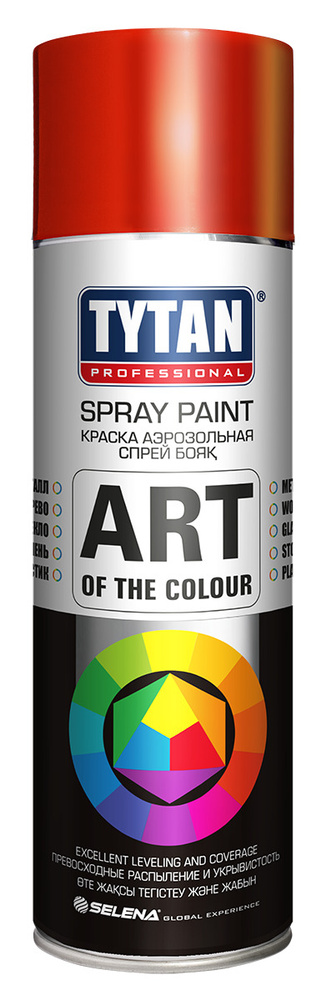 Аэрозольная краска Tytan Professional Art Of The Colour красная 3020 400 мл  #1