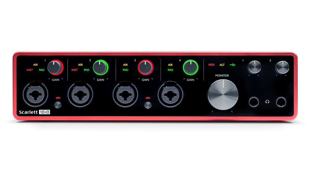 Студийная звуковая карта Focusrite Scarlett 18i8 3rd Gen #1