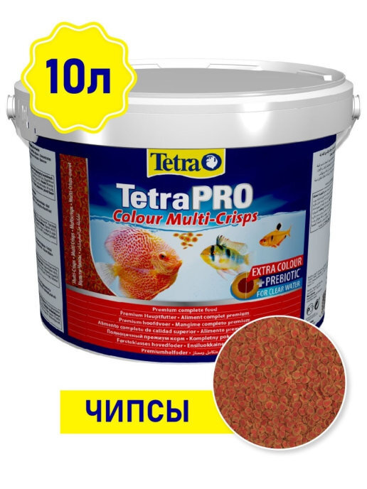 Корм для рыб Tetra Pro Colour Multi-Crisps 10л #1