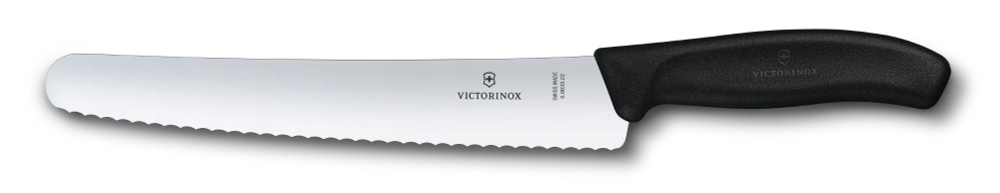 Нож для хлеба и выпечки VICTORINOX SwissClassic, с лезвием 22 см, 6.8633.22B  #1