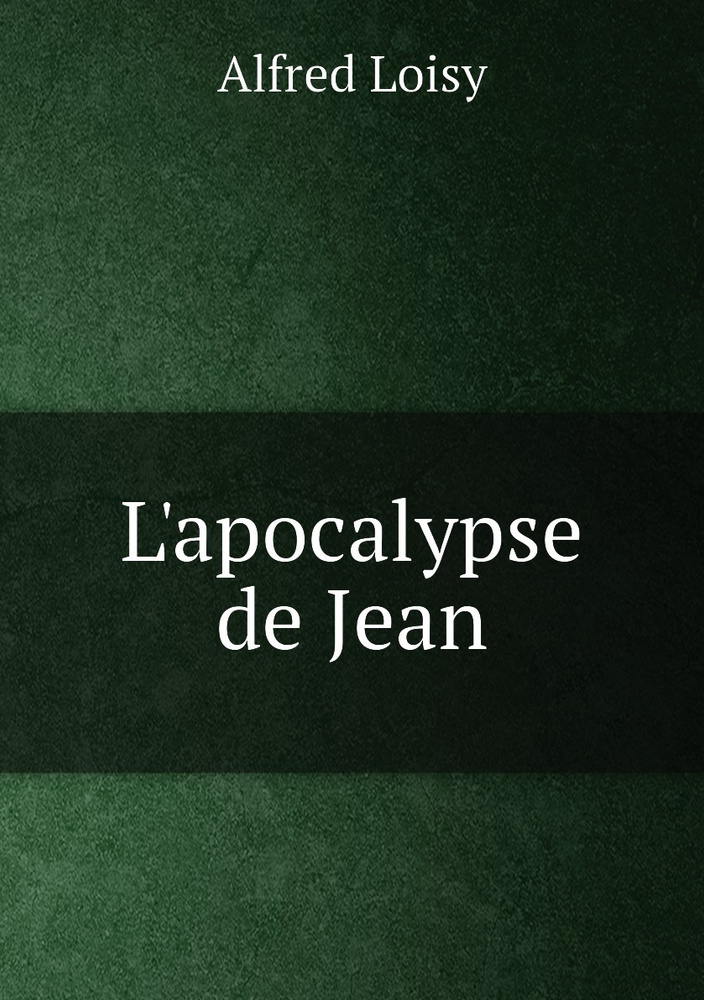 L'apocalypse de Jean #1