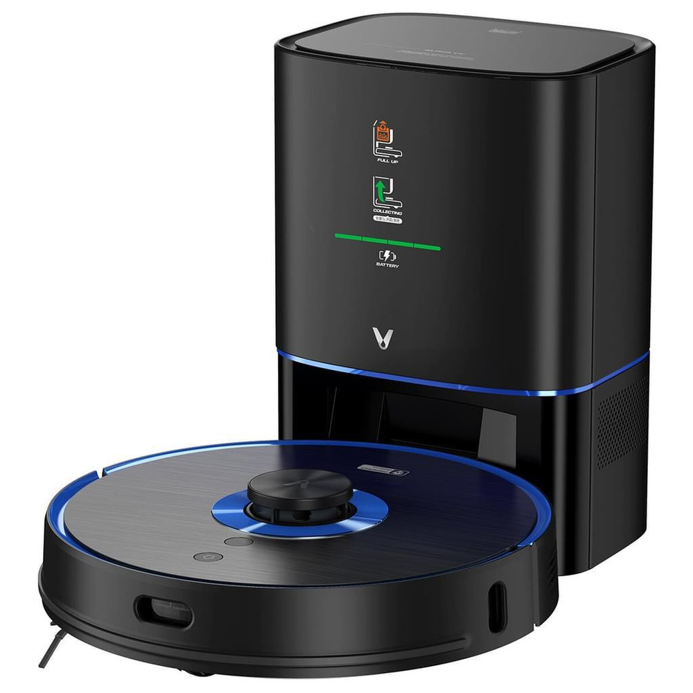 Робот-пылесос Viomi Vacuum Cleaning Robot S9 UV black (V-RVCLMD28C) #1