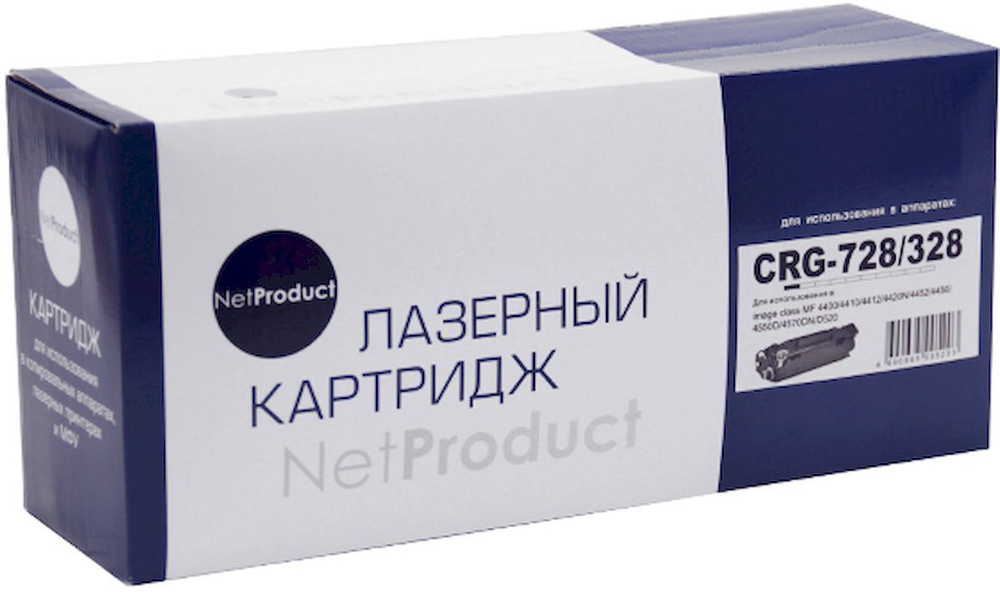 Расходник для печати NetProduct Canon 728 Bk / Cartridge 728 Bk / Canon ...