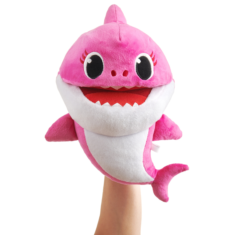 Интерактивная мягкая, перчаточная игрушка WOWWEE Мама Акула "Baby Shark" 61082  #1