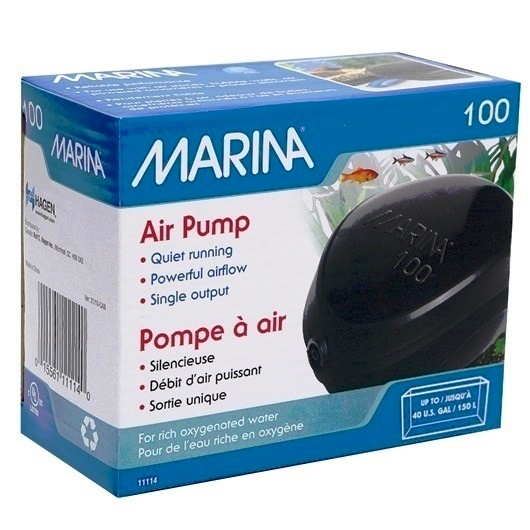 Компрессор Hagen Marina Air pump 100 для аквариумов до 150 л #1