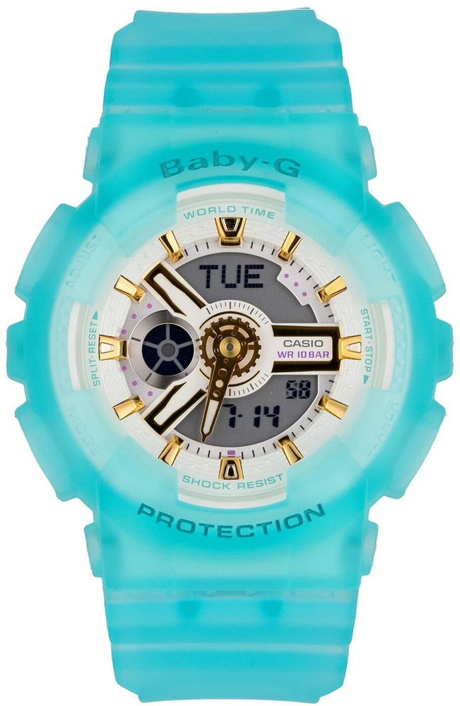 Японские женские наручные часы Casio Baby-G BA-110SC-2A #1