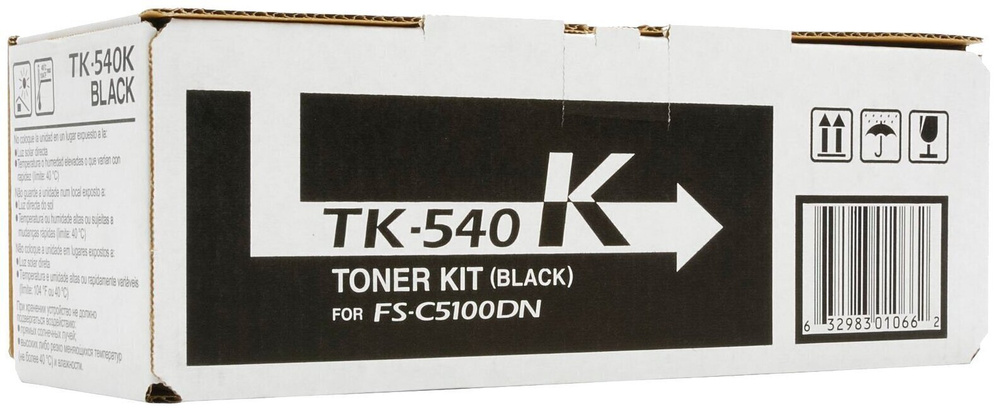 Картридж Kyocera TK-540K - 1T02HL0EU0 тонер картридж Kyocera (1T02HL0EU0) 5000 стр, черный  #1