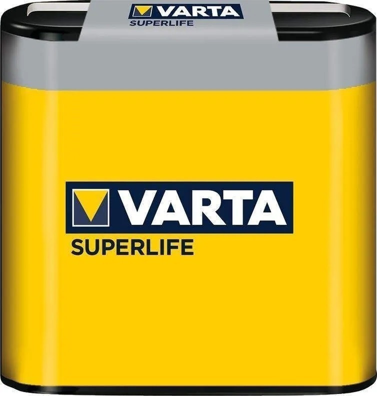 Батарейка Varta SUPERLIFE 3R12 4.5V квадрат, 1 шт #1