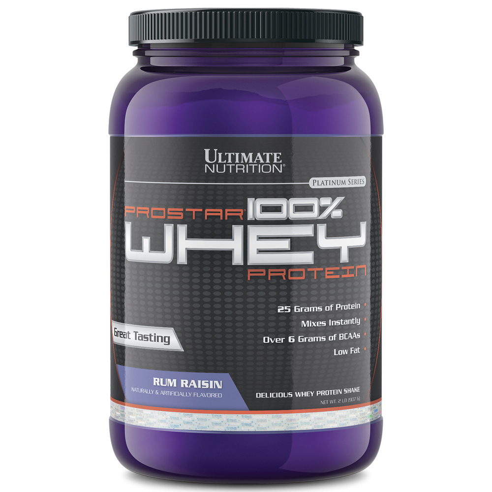 Протеин Ultimate Nutrition Prostar Whey 908 гр Ромовый изюм #1