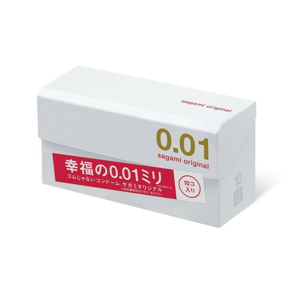 Sagami Original 0.01 - 10 шт. Презервативы полиуретановые 0.01 мм #1