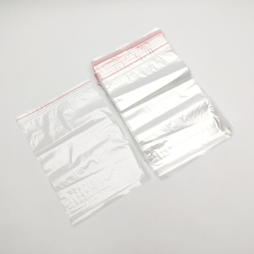 Пакеты грипперы с замком зиплок(ziplock), размер 30*40 см, упаковка 200 штук  #1