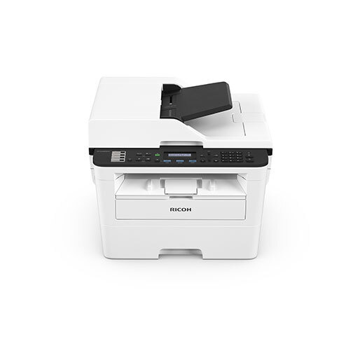 МФУ лазерное Ricoh SP 230SFNW, ч/б, 600x2400 dpi, A4, USB, RJ-45, выход 120 листов, (408293), белый/серый #1