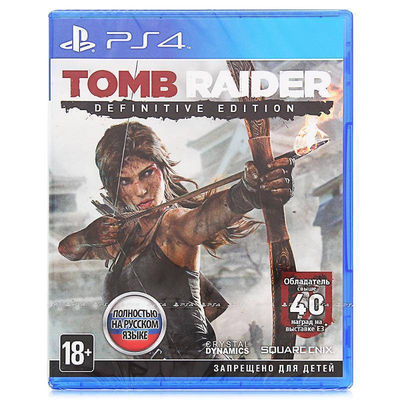 Игра Tomb Raider: Definitive Edition (PlayStation 4, PlayStation 5, Русская версия) #1