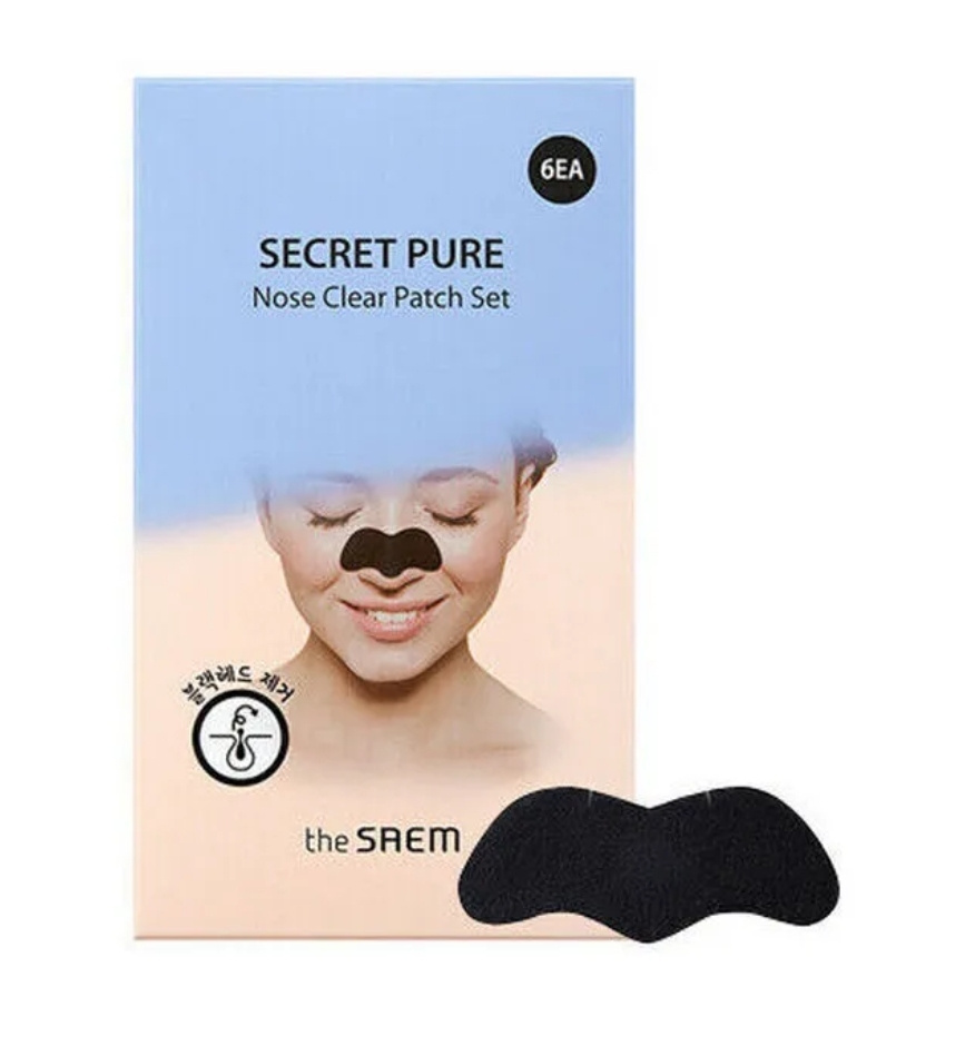 The Saem, Патчи для лица Набор Secret Pure Nose Clear Patch Set, 6шт #1