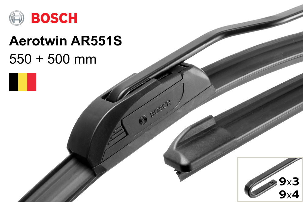 Щетки стеклоочистителя Bosch Aerotwin AR551S, артикул 3397118905 #1