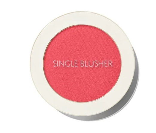 The Saem, blusher Румяна saemmul single blusher pk01 bubblegum pink 5гр #1