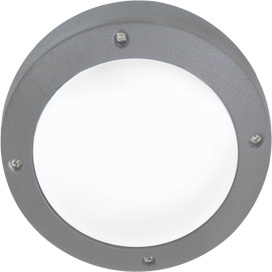 Ecola Уличный светильник GX53 LED B4139S накладной IP65 матовый Круг 145x145x65_серый , GX53  #1