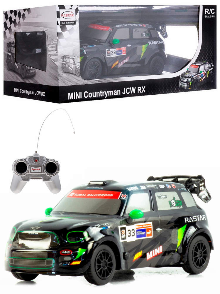 Радиоуправляемая машина Rastar 1:24 Mini Countryman JCW RX 71600B, 17 см. #1