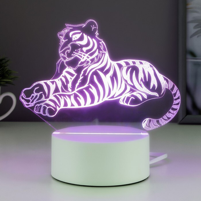 Светильник "Тигр" LED RGB от сети #1