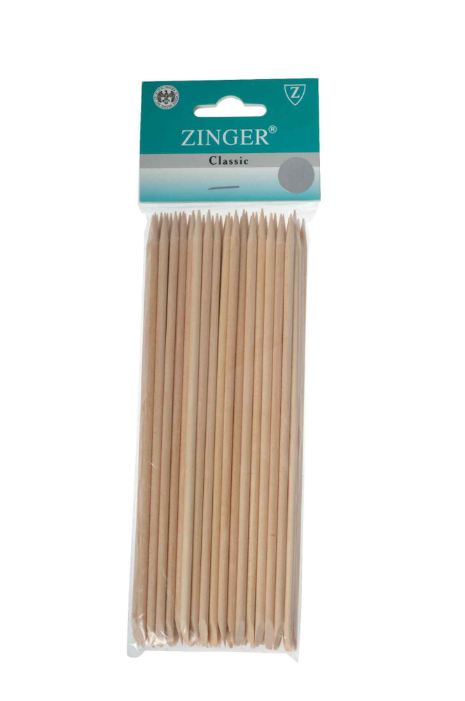 Zinger/ Апельсиновые палочки (IG-12ST-30) для маникюра и педикюра, прямоугольная форма лопатки, 30 шт./ #1