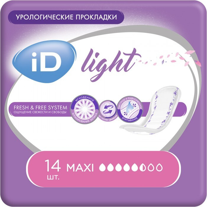 iD Урологические прокладки Light Maxi 14 шт #1