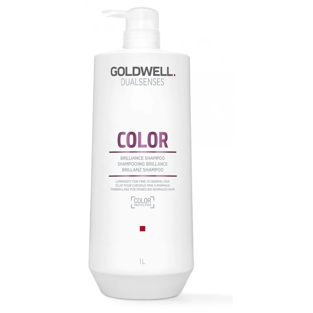 Goldwell Dualsenses Color Brilliance Shampoo - Шампунь для окрашенных волос 1000мл  #1