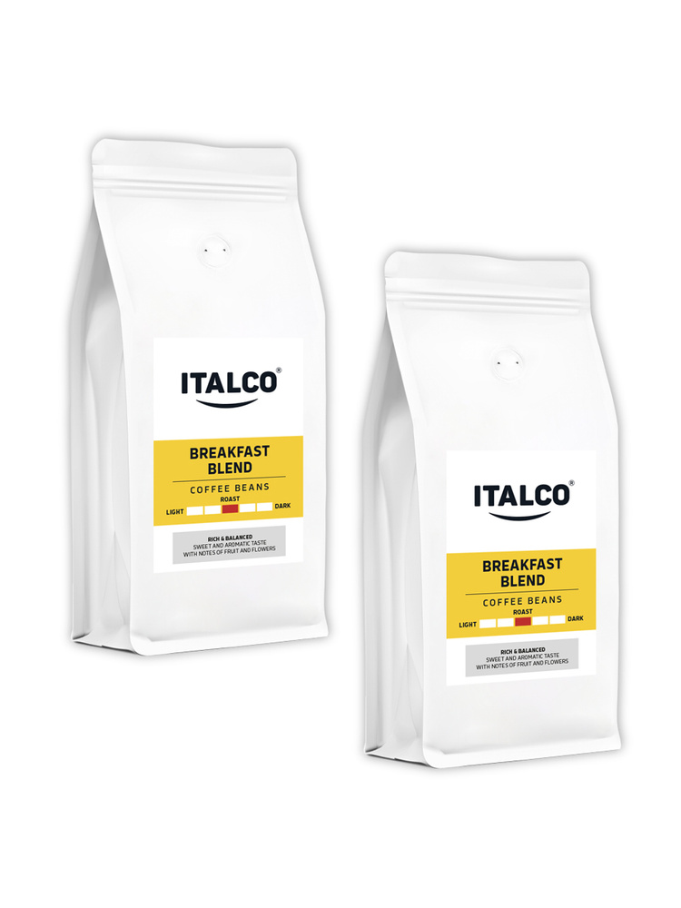 Кофе в зернах Italco Breakfast Blend 1 кг, набор из 2 штук #1