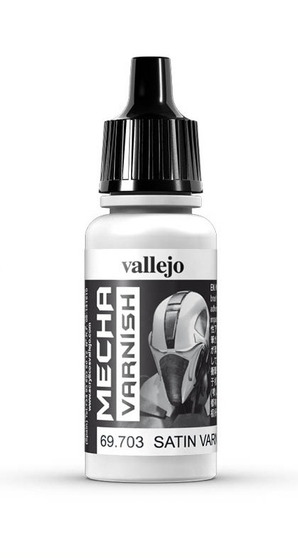 Краска Vallejo Лак сатиновый Mecha Color 17мл #1