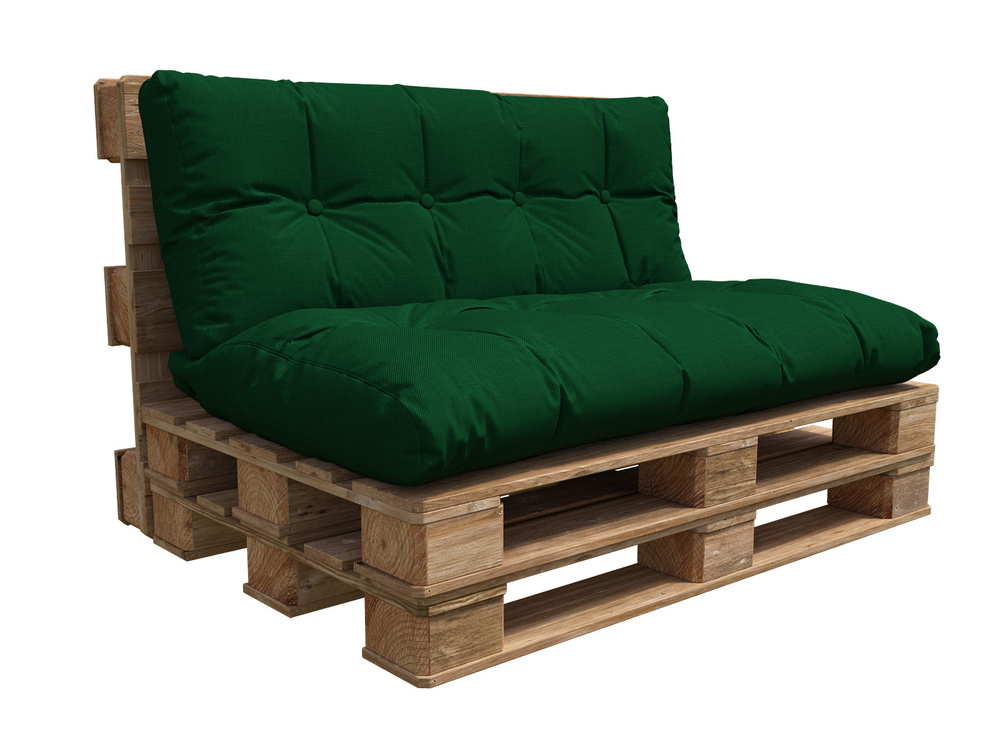 Мебельный Барашка Комплект подушек для мебели из паллет/поддонов Дачный 80x120 см  #1