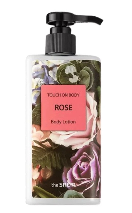 The Saem, Лосьон для тела Touch On Body Rose Body Lotion 300мл #1