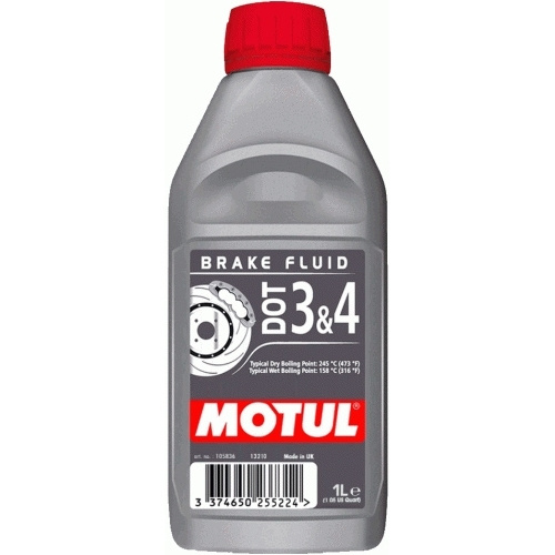Тормозная жидкость Motul DOT 3&4 BRAKE FLUID 1л (105835) #1