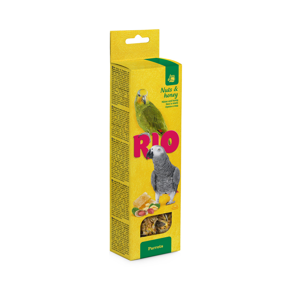 RIO Палочки для попугаев с медом и орехами, 2х90 г * 8 шт #1