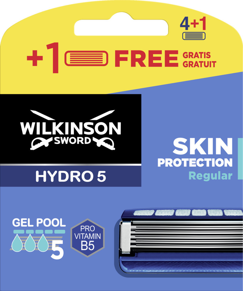 Wilkinson Sword Hydro 5 Skin Protection Regular / Сменные кассеты для бритв HYDRO, 5 шт.  #1