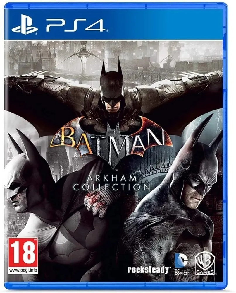 Игра Batman Arkham Collection (PlayStation 4, Русские субтитры) #1