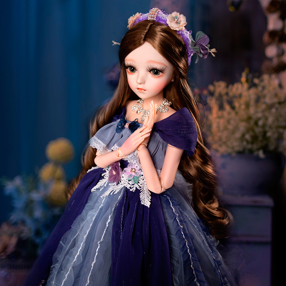 Doris Шарнирная BJD кукла Дорис с дополнительным мейком - Луна (60см) (Doris Luna Doll 60 sm)  #1