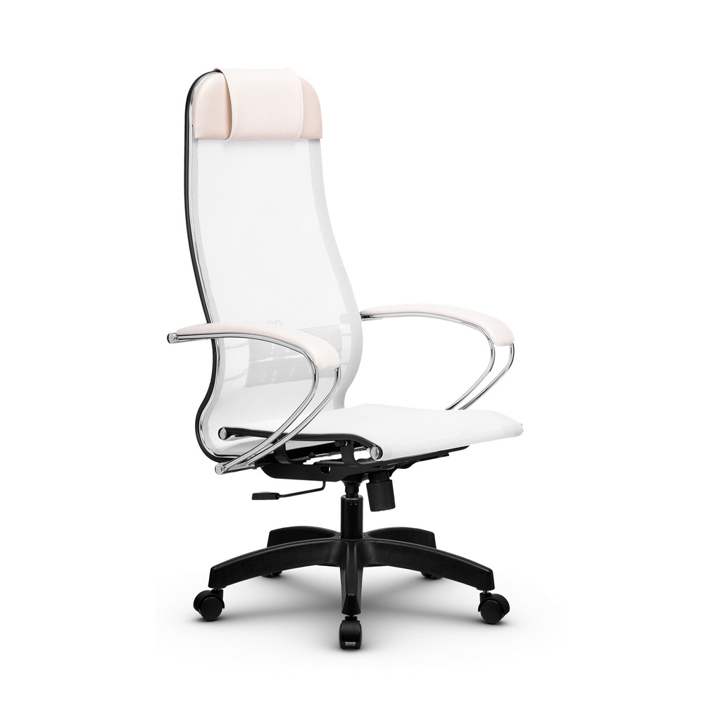 Компьютерное кресло МЕТТА-4(MPRU)/подл.131/осн.001 белый #1