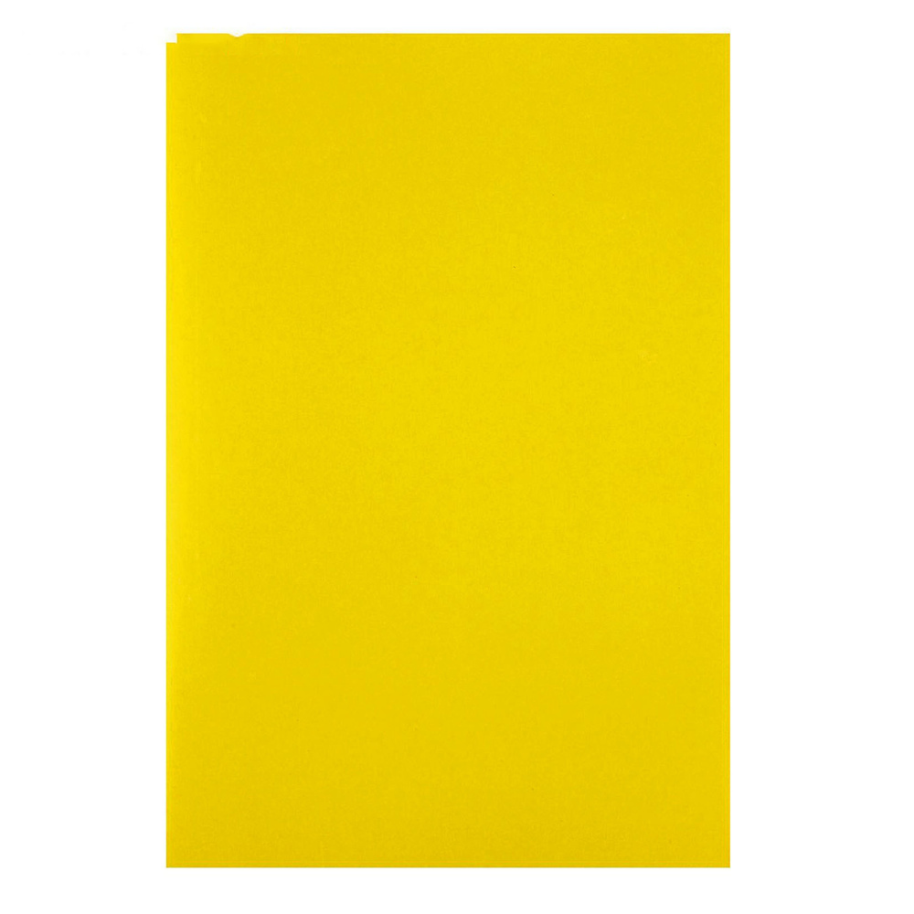 Гибкий Картон цветной А4, 240 г/м2 "Нева" желтый, Мел для шитья шить с удобством ованный  #1