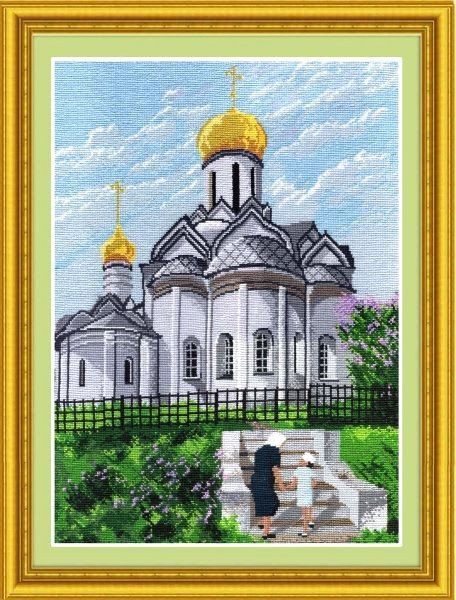 Набор для вышивания Овен (Россия) Дорога в храм 243 #1
