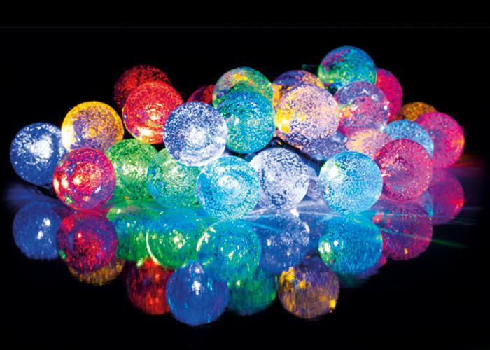 Светильник светодиодный SLR-G05-30M садовый; гирлянда шарики мульти код 5033375 ФАZА 1 шт.  #1