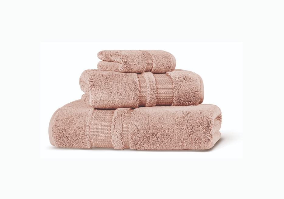 Полотенце для лица, рук Hamam, Хлопок, Махровая ткань, 50x100 см, розовый, 1 шт.  #1